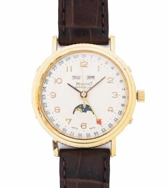 Benedict full calendar moonphase watch